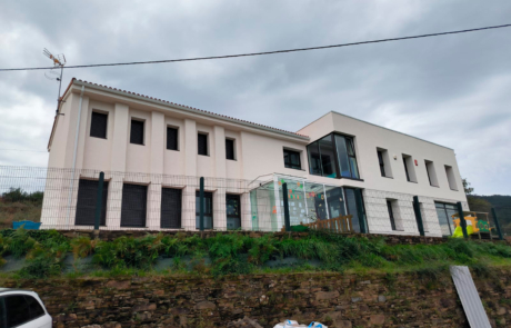 fachada exterior de un edificio