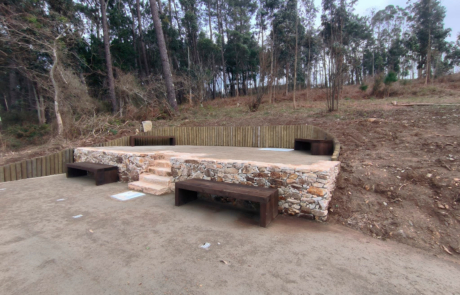 zona de el mirado para poder sentarse