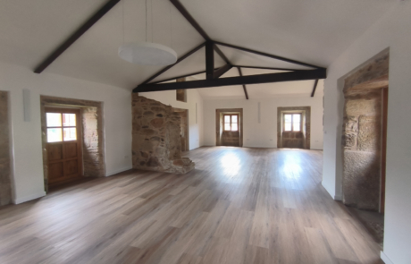 estancia grande del rectoral, suelo de madera