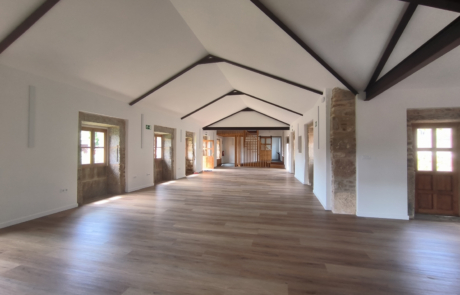 estancia grande del rectoral, suelo de madera