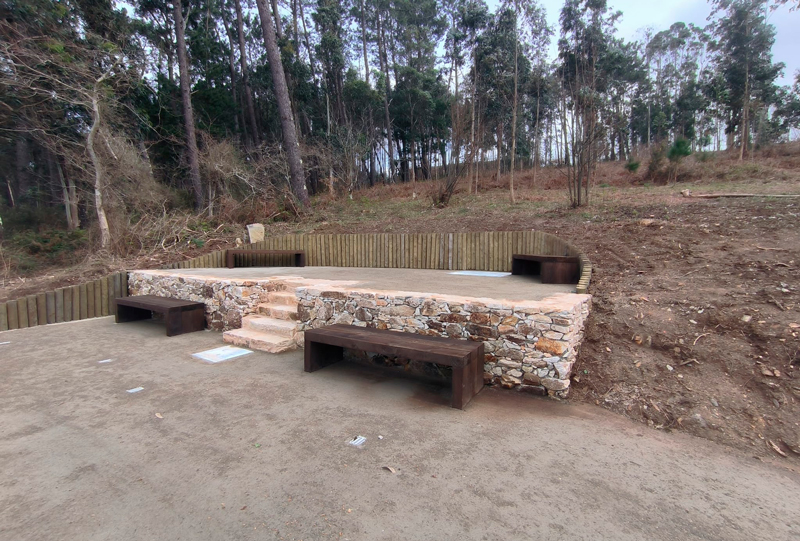 zona de el mirado para poder sentarse