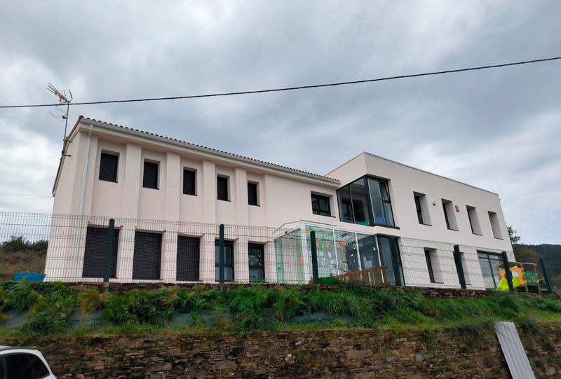 fachada exterior de un edificio